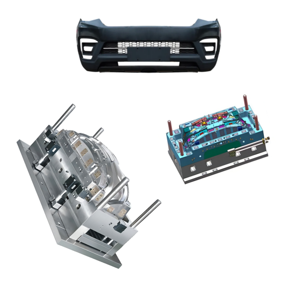 Injection Plastic Mould of Automobile Front Bumper