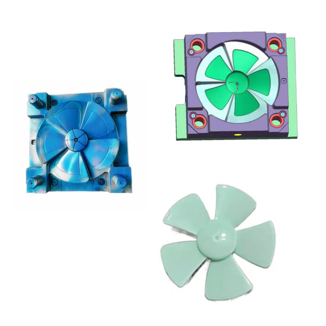 Commodity mold  plastic fan mould maker 