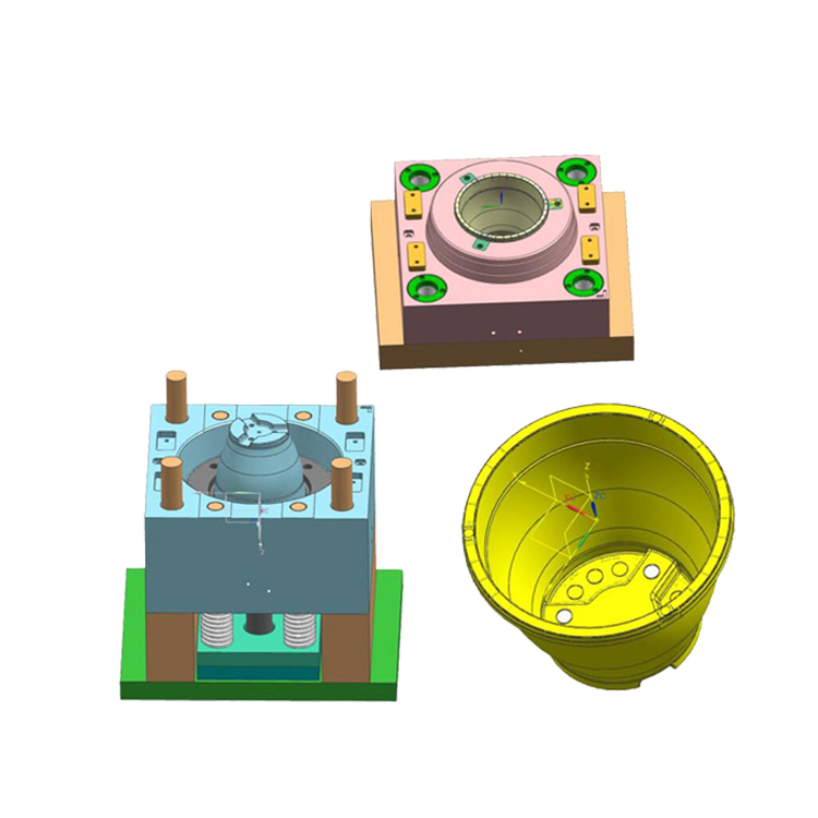 Plastic Injection Mould For Flower Pot