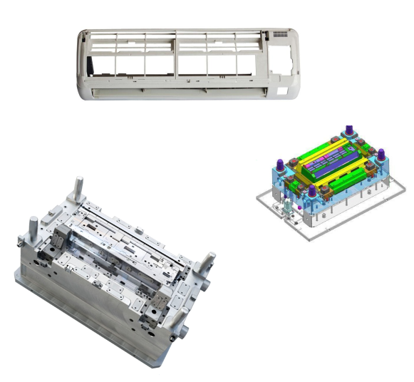 OEM Split AC Plastic Injection Mould