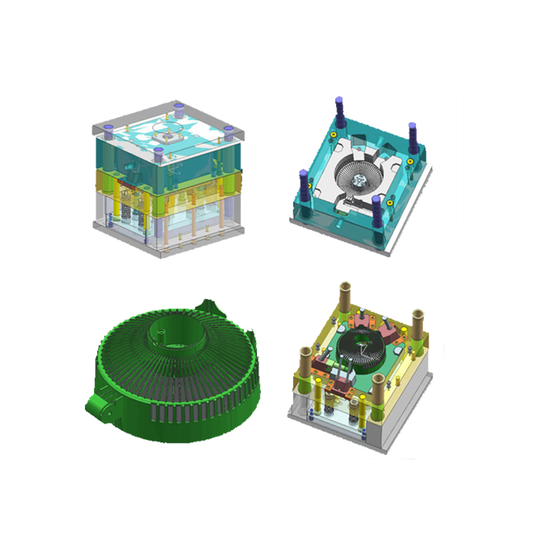 Injection Mold For Plastic Fan Housing