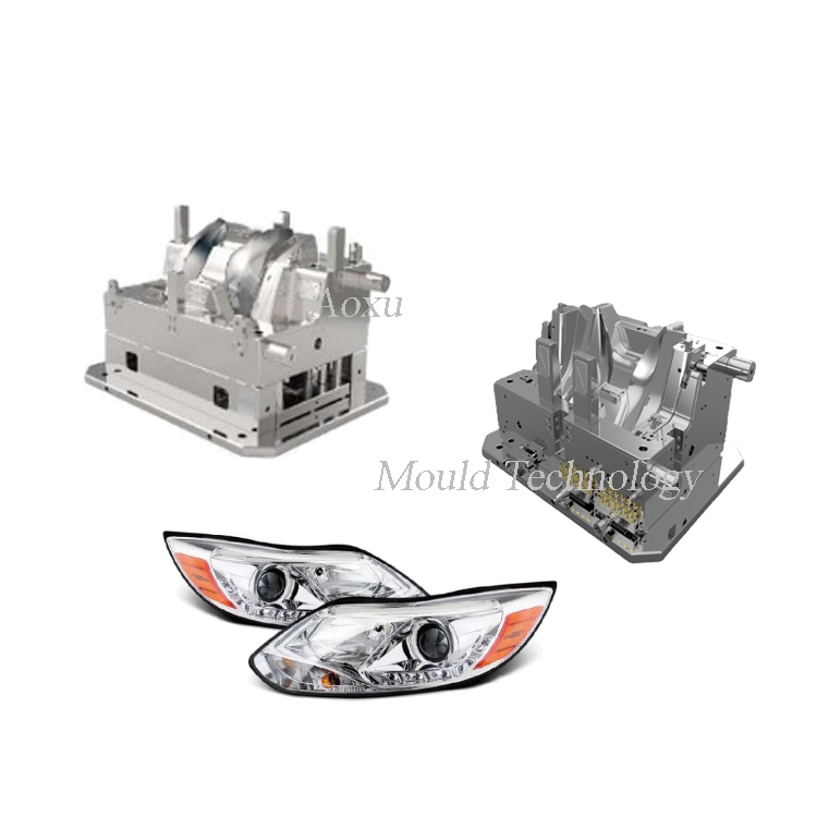 Plastic Rear Tail Auto Lamp LED Injection Mould