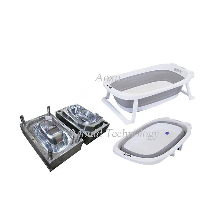 Plastic Injection Mould For Folding Bathtub