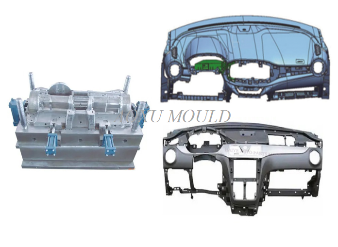 Automotive Central Control Dashboard Injection Mold