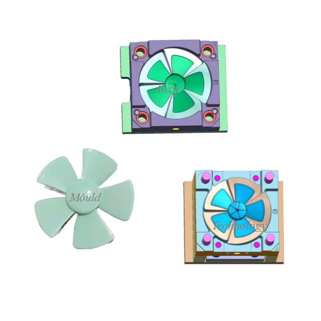 Professional maker fan plastic injection mould with high quality