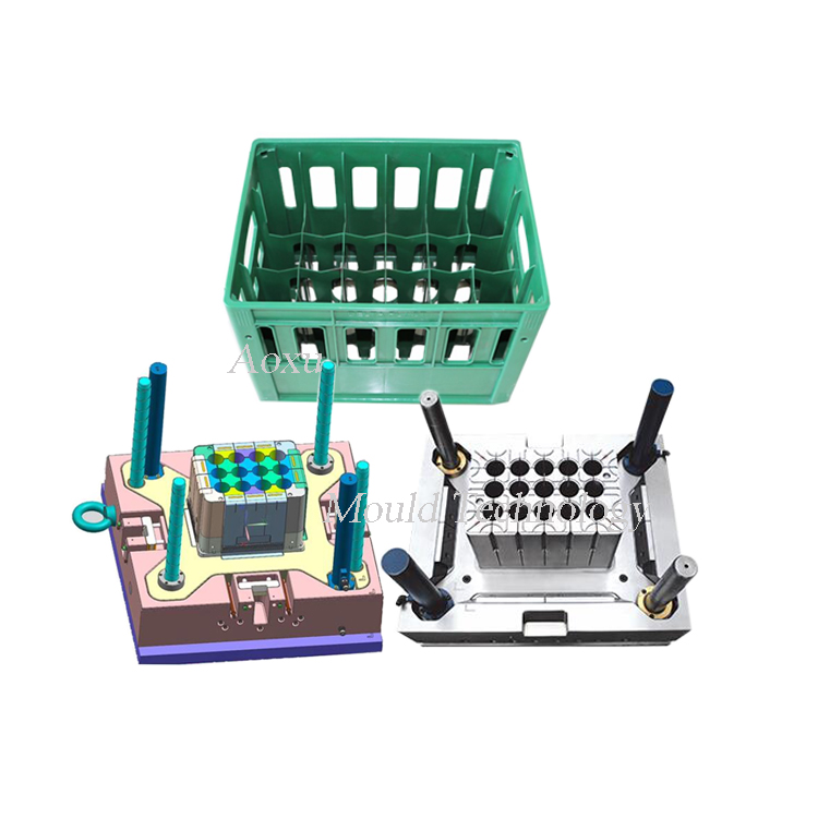 HDPE Plastic 24 Bottle Cola Case Injection Mould
