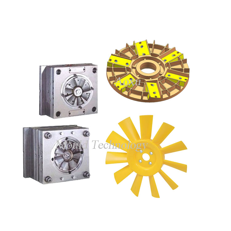 Home Appliance Plastic Fan Blade Injection Molding