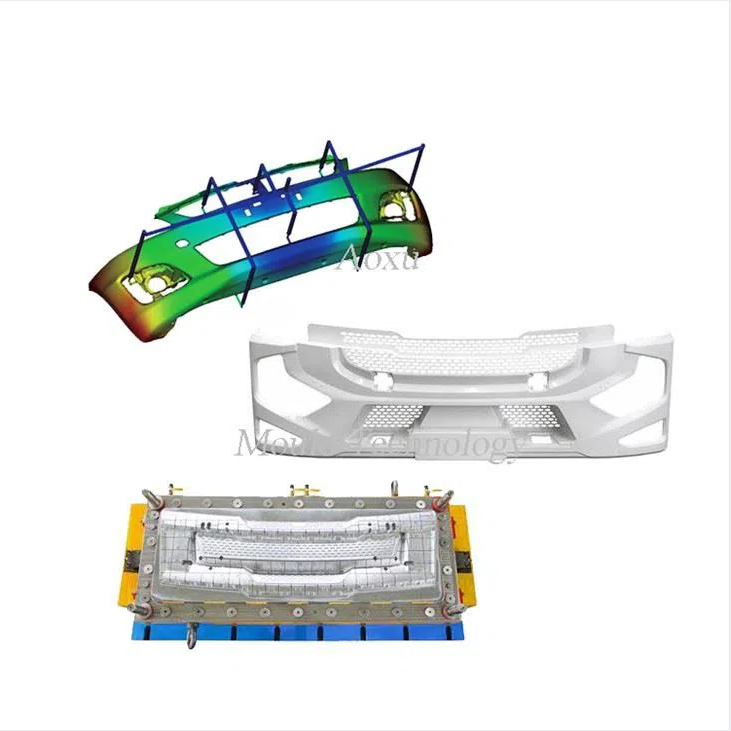 SMC Truck Bumper Compression Moulding