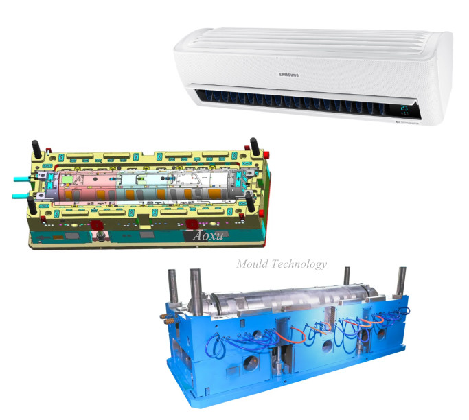 Air Conditioner Cover Plastic Injection Mould