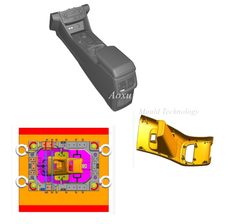 Automobile Sub-instrument Panel Mould