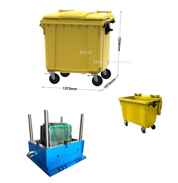 1100L bin Mold